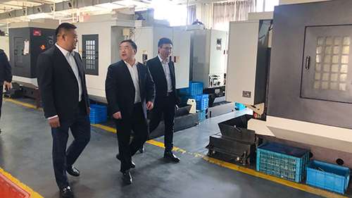 Mayor Zheng Juhua of Yueqing city and his delegation visited our company for inspection and guidance